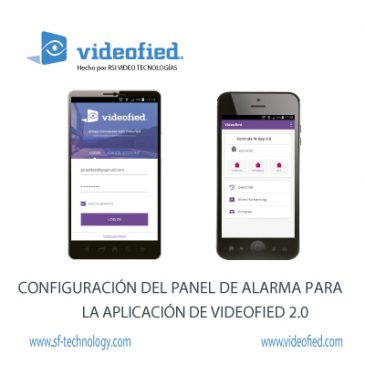 Configuración del Panel de Alarma Para la Aplicación de VIDEOFIED 2.0