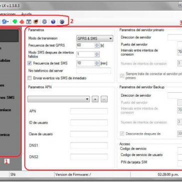 Manual para Realizar la Configuración del Transmisor GPRS Como Panel de Alarma