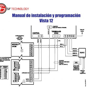 Manual de instalación y programación Vista 12